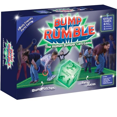 Starlux Games - Bump Rumble The Human Bumper Cars Game - 4-16 Players - Helen of New York