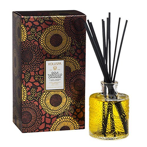 Voluspa - Japonica Goji Tarocco Orange Home Ambience Diffuser - 3.4 Ounce - Helen of New York