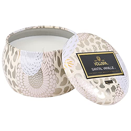 Voluspa - Santal Vanille Candle - 4 Oz. - 25 Hour Burn Time - Helen of New York