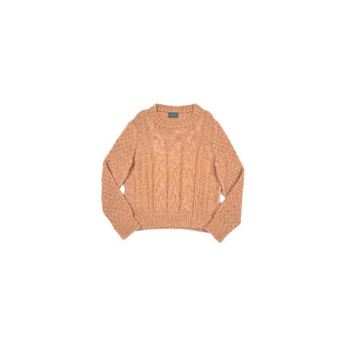 Wooden Ships - Mitch Cable Crew - Carrot Marl - S/M - Helen of New York