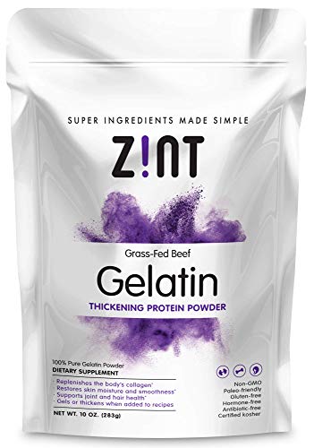 Zint - Unflavored Gelatin Powder - 10 Ounce - Helen of New York