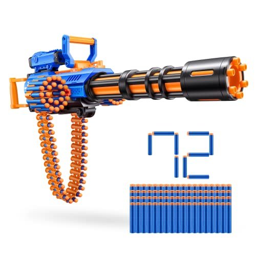 Zuru - XSHOT Insanity Motorised Gatling Blaster with Tripod Stand Includes 72 Darts - Helen of New York